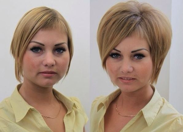 Прикорневая филировка фото до и после Прикорневая филировка фото до и после