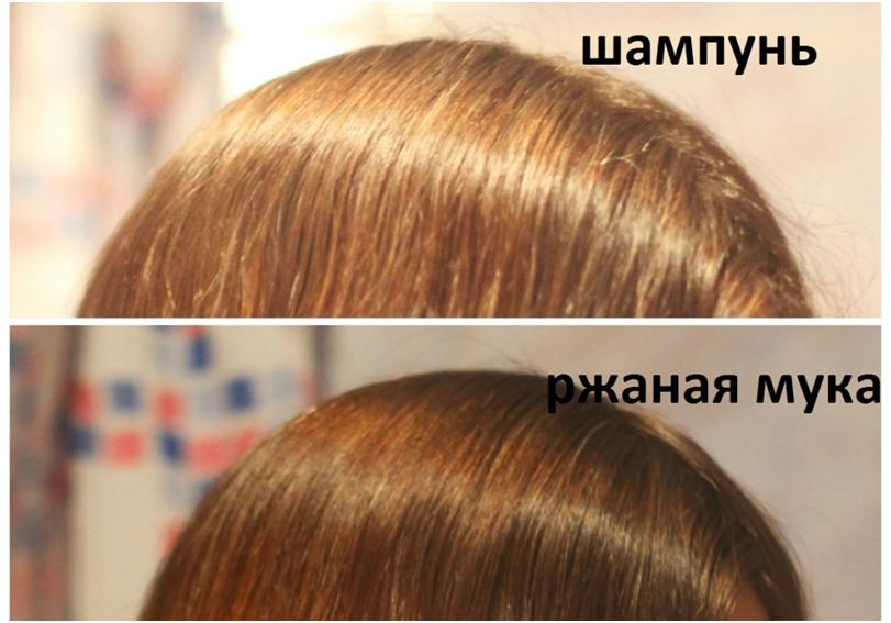 Шампунь из ржаной муки своими руками