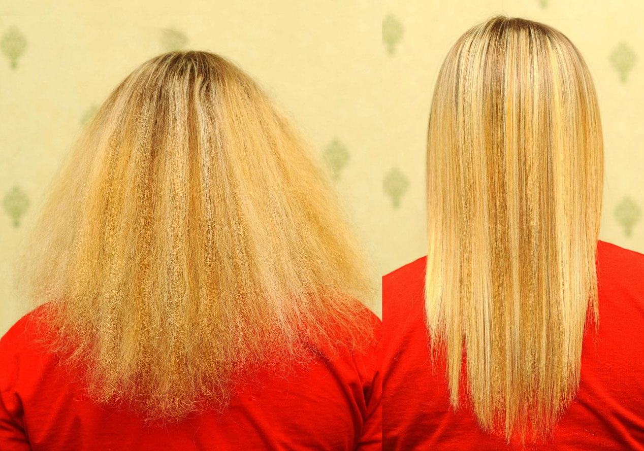 Можно ли делать кератиновое выпрямление волос на обесцвеченные волосы