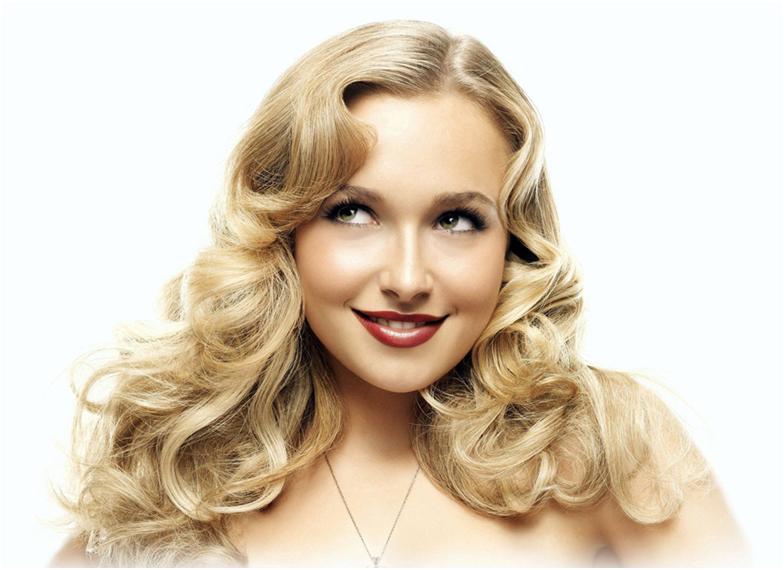 льющиеся локоны 