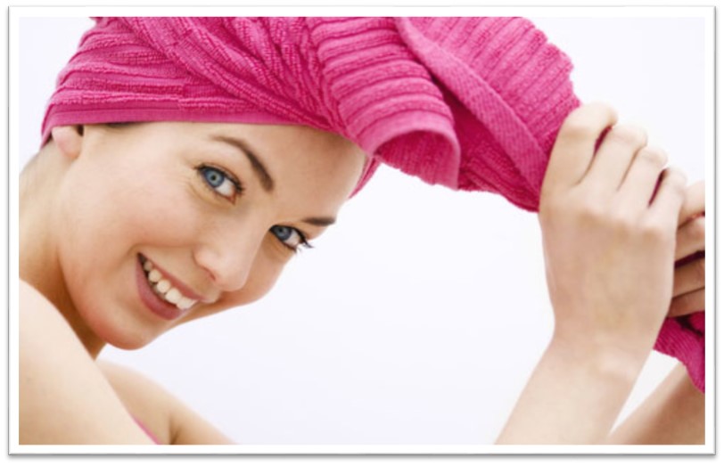 Мытье волос