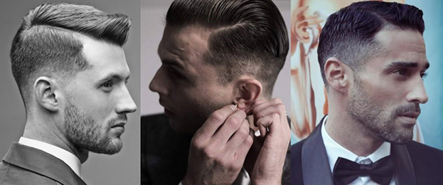 Модная стрижка и деловой костюм