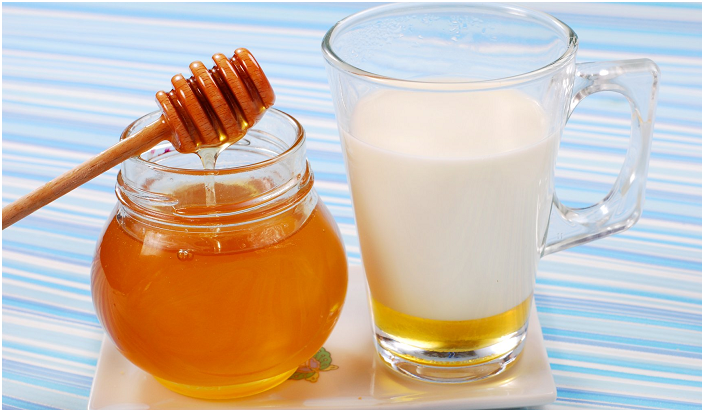 Мед, кефир и яичный желток