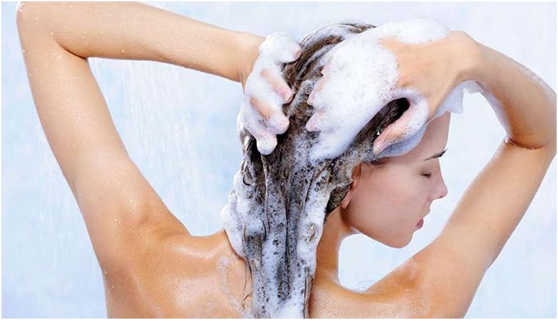 Мытье волос
