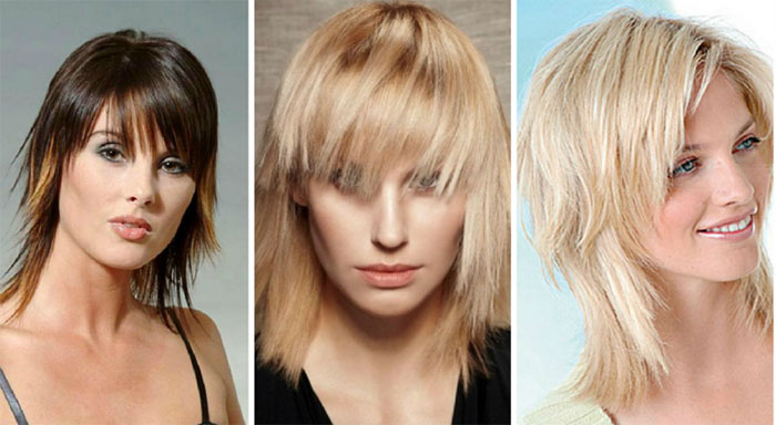 Градуирование на средние волосы