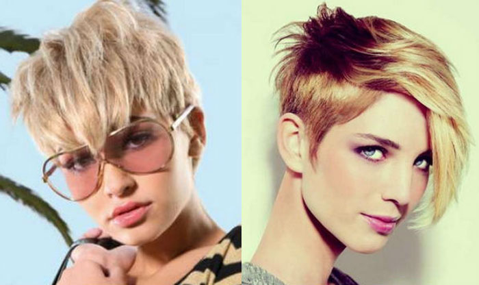 Удлиненная стрижка гарсон