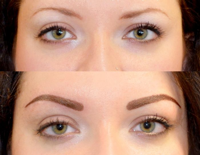 Татуаж бровей