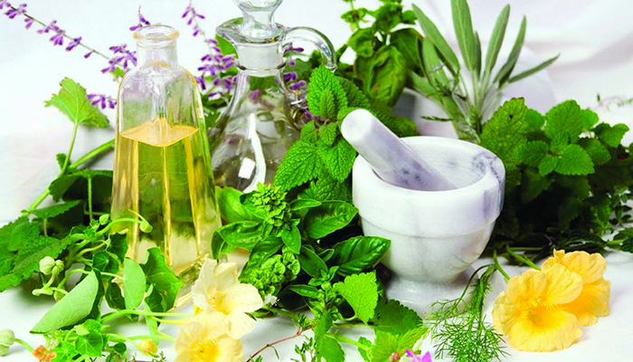 Маски из трав