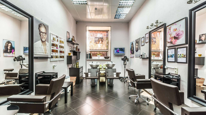 Обстановка салона красоты