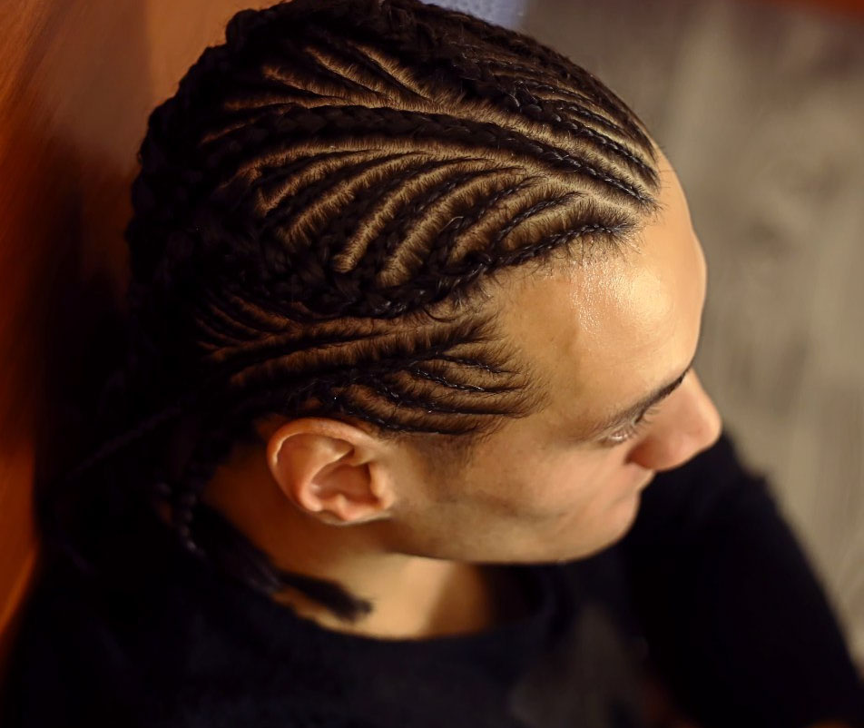 Брейды у мужчины