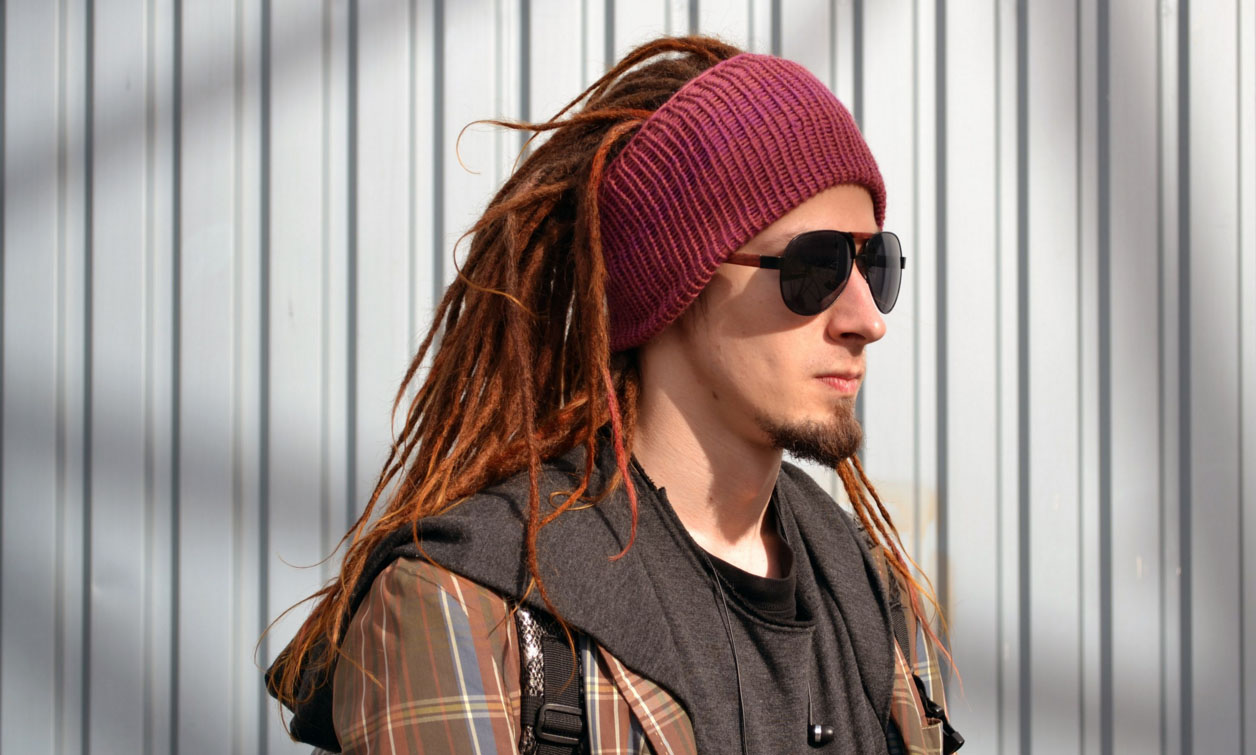 Дреды у мужчины
