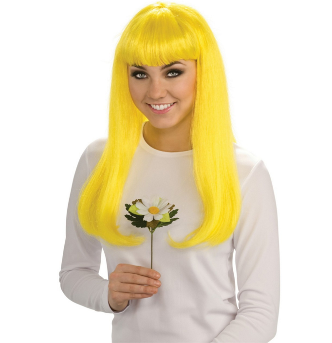 Желтый цвет волос