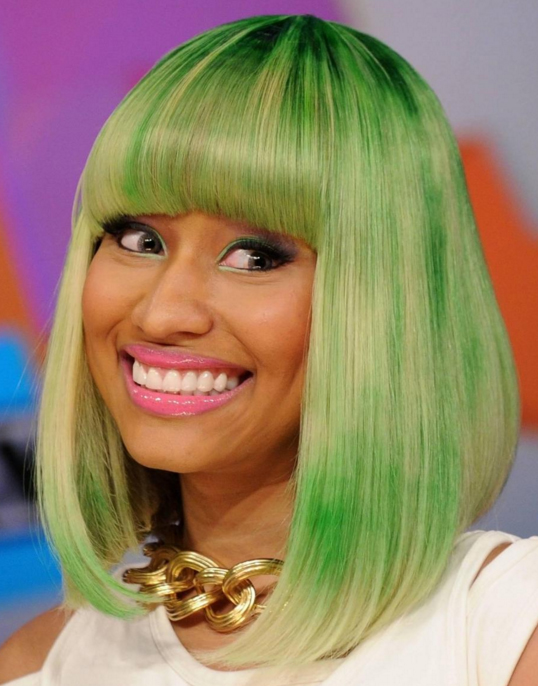 Зеленый цвет волос