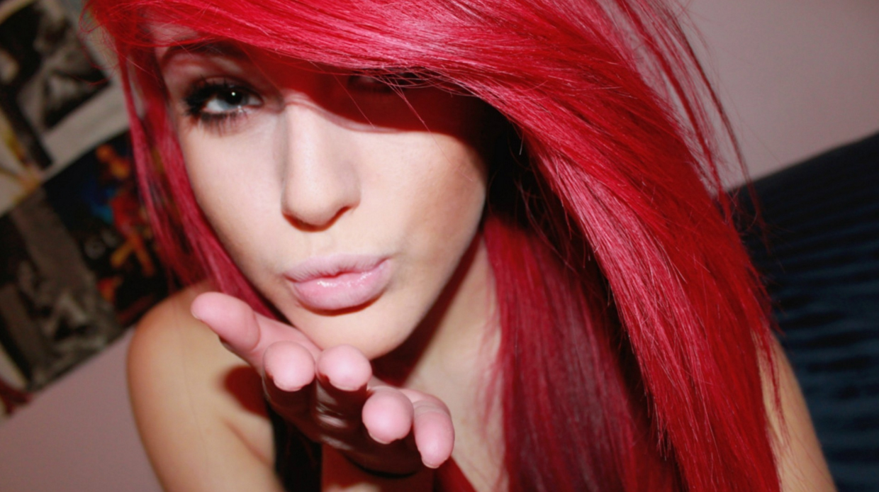 Красный цвет волос