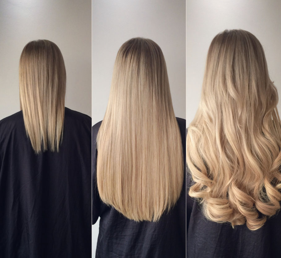 Нарощенные волосы