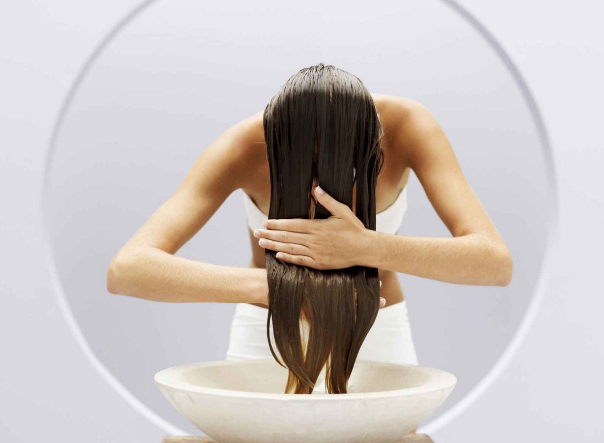 Ополаскивание в уксусном растворе