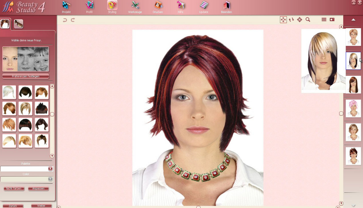 Приложение где можно примерить прическу и цвет волос по фото бесплатно