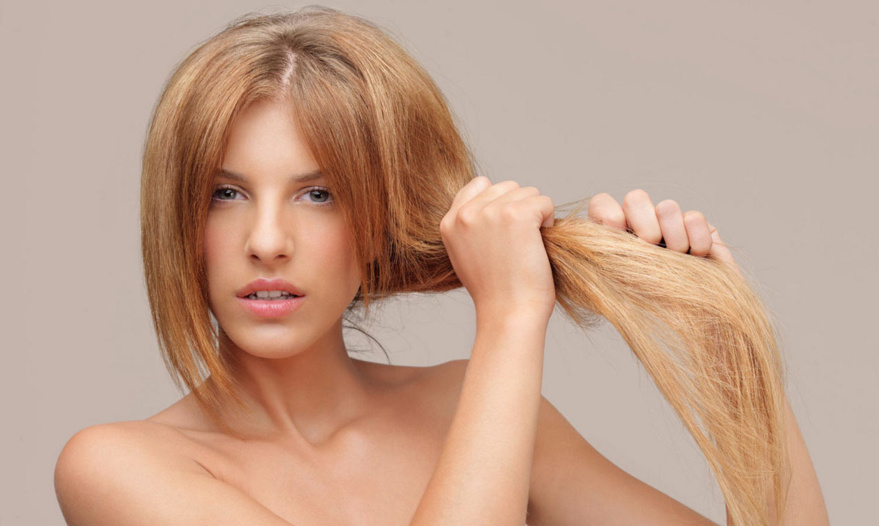 Сухие волосы