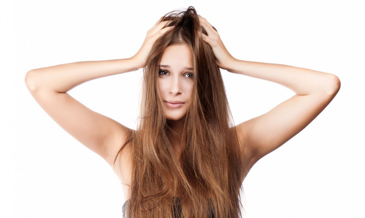 Сухие волосы