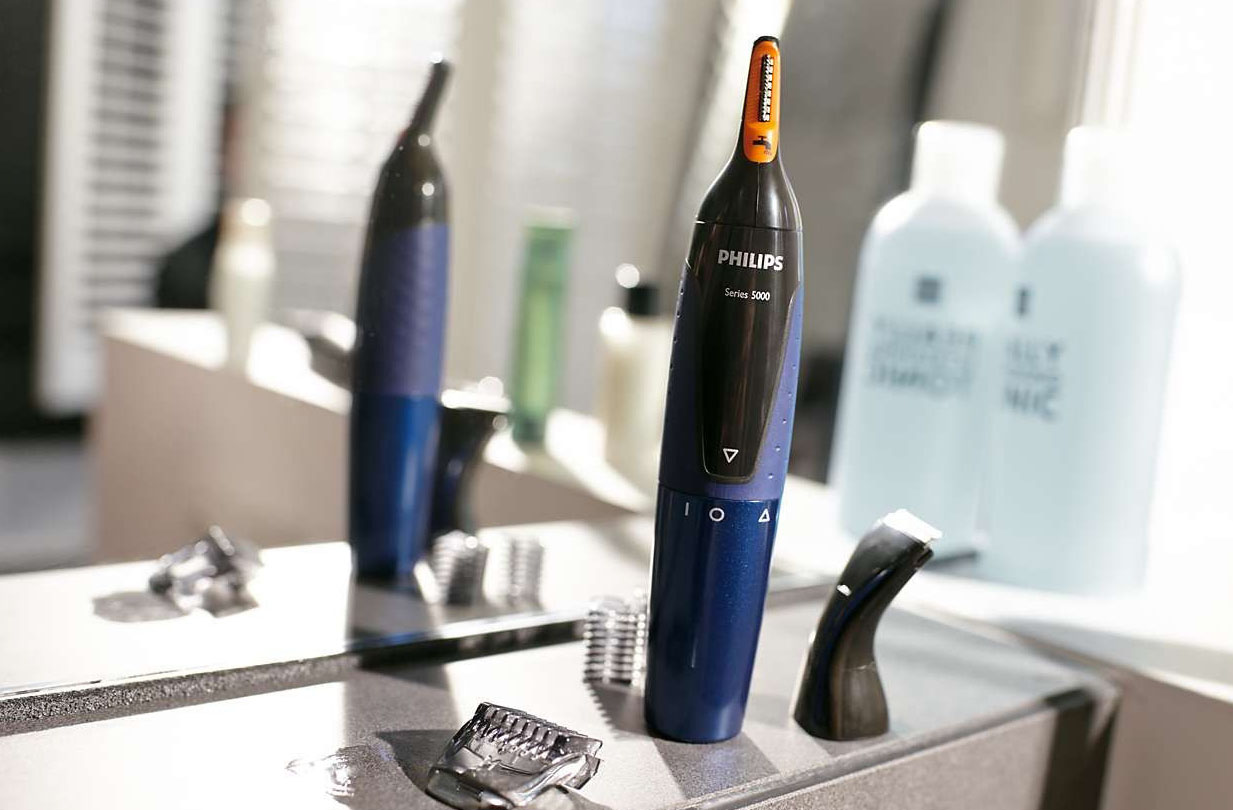 Триммер в ванной комнате