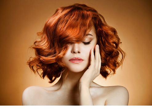 Медные и огненные оттенки