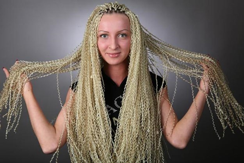 Мелкие косички