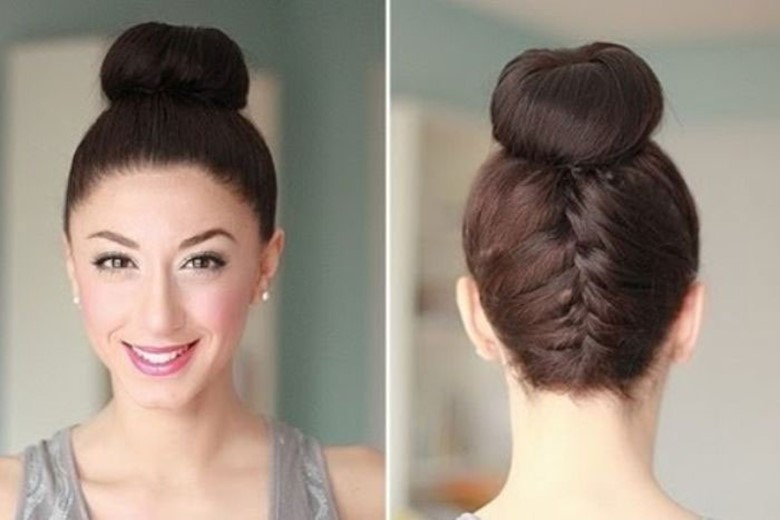 Высокая прическа