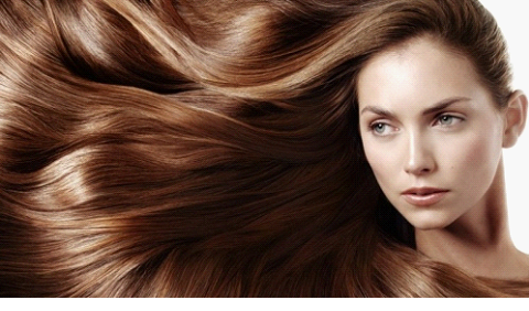 Блестящие волосы