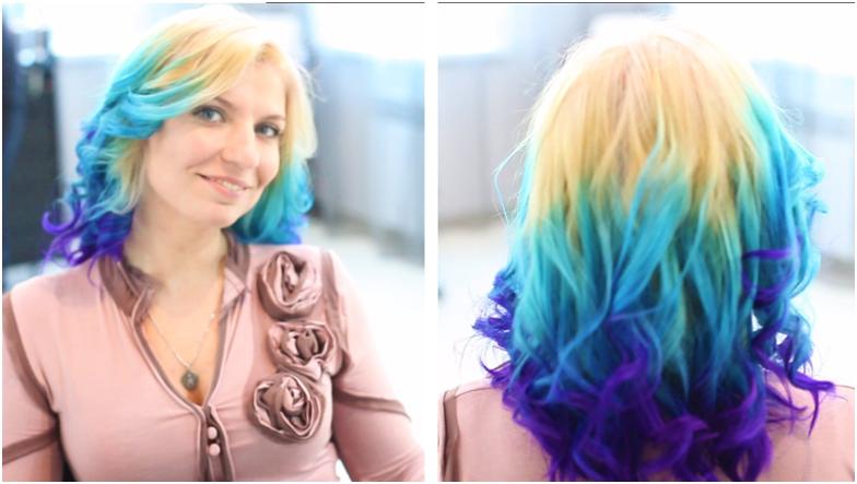 Перекрасившись в голубой цвет, нужно быть готовым к косым взглядам и недовольным замечаниям людей старшего поколения