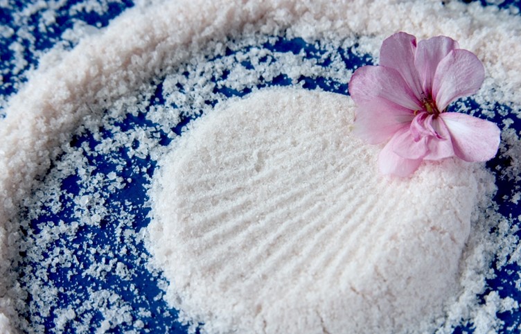 Ракушка сделанная из соли