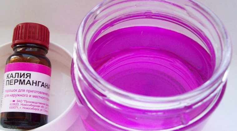 Раствор перманганата калия
