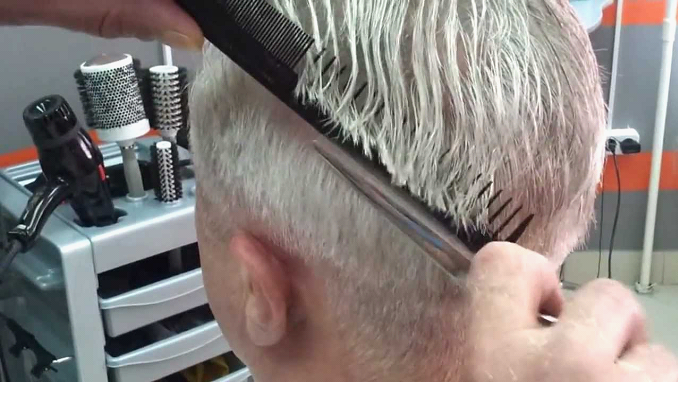 Как подстричь мужчину машинкой в домашних условиях фото пошагово машинкой