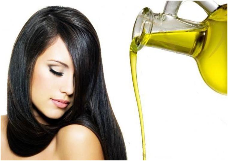 Виноградное масло питает волосы