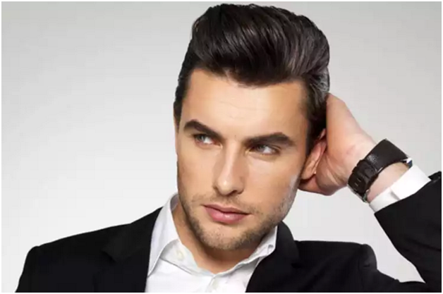 Стрижка Помпадур