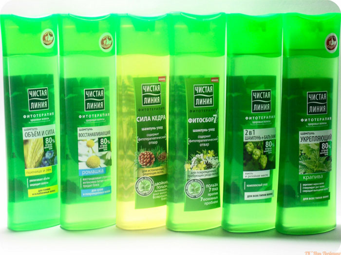 Шампуни Чистая линия