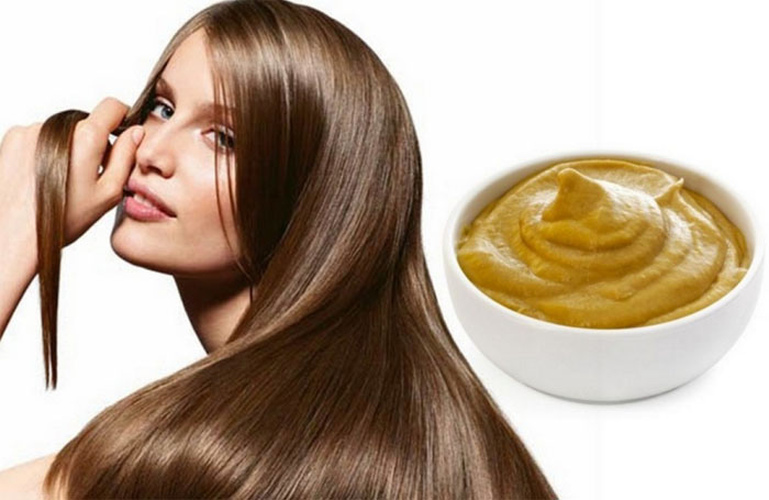 Маска с горчицей