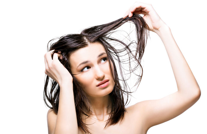 Жирные волосы