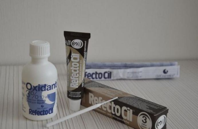 Краска RefectoCil используется профессиональными стилистами 