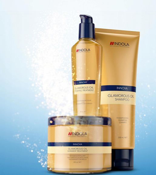 Придает блеск волосам