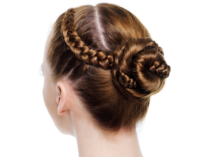 Прическа с косой