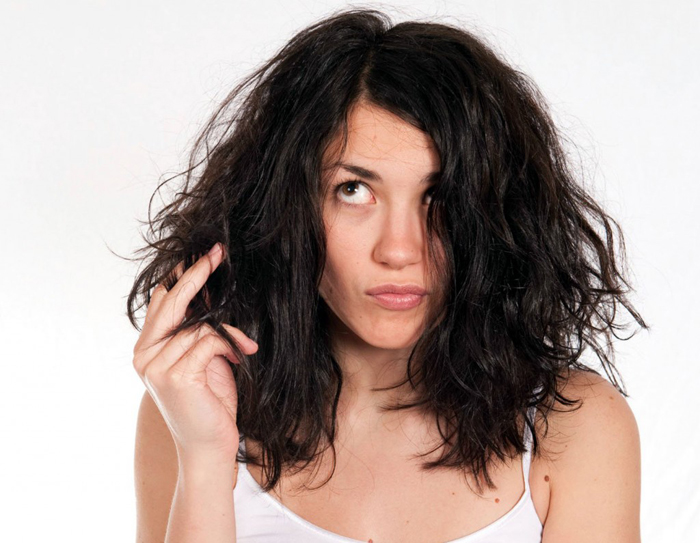 Нездоровые волосы