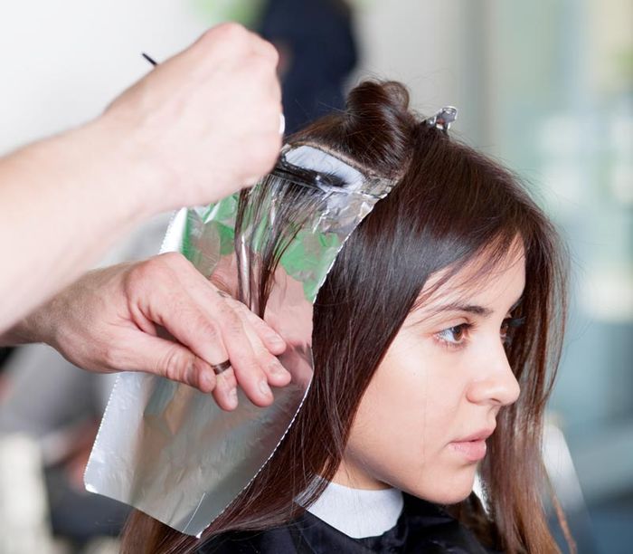 окрашивание волос