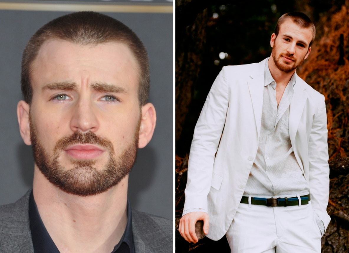 Борода в форме якоря