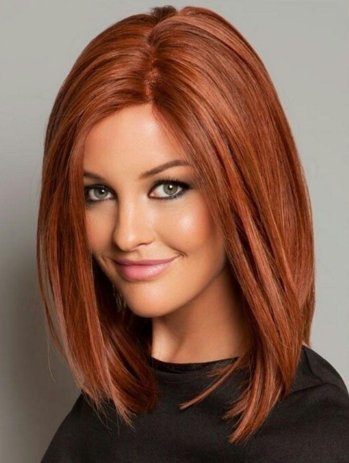 Каре на длинные волосы