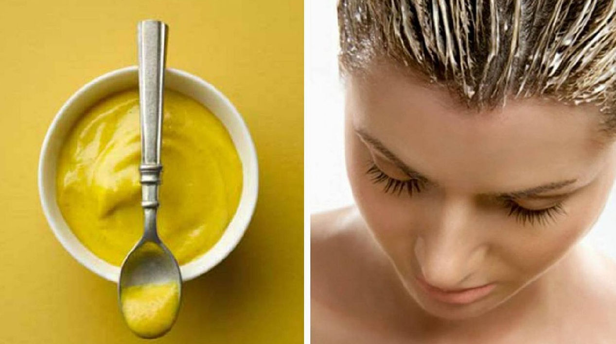 Маска с горчицей