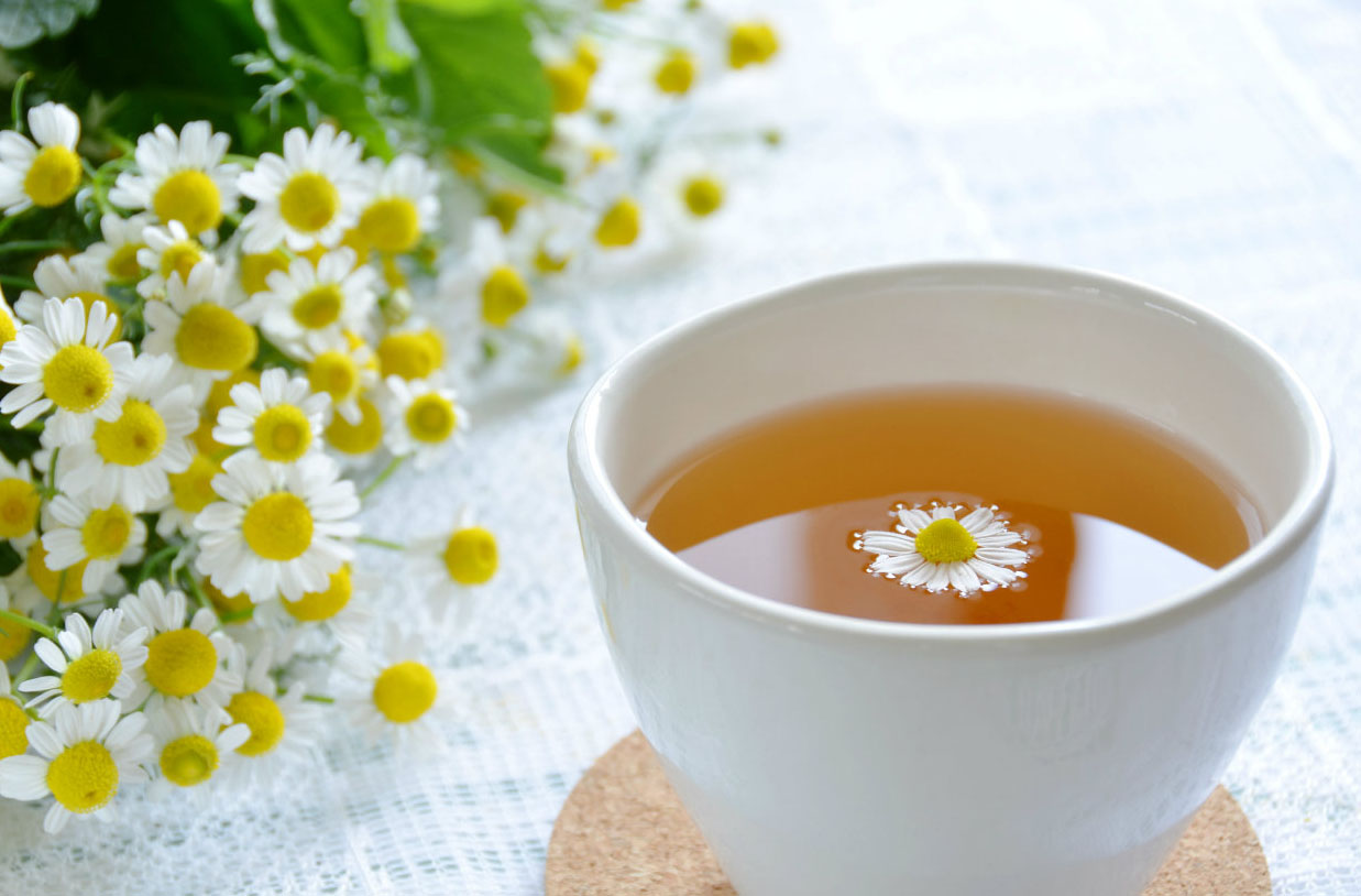 Отвар из ромашки