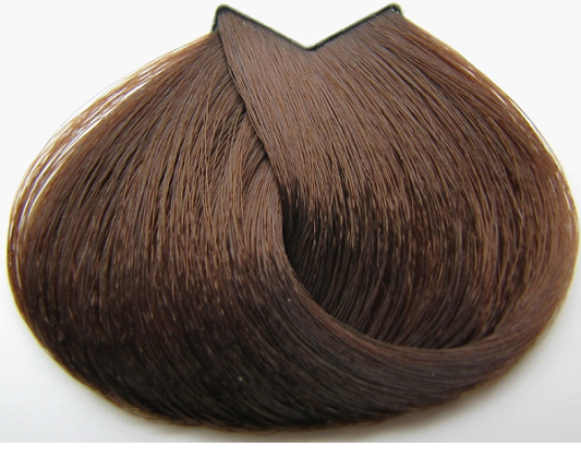 Образец цвета волоса шатен