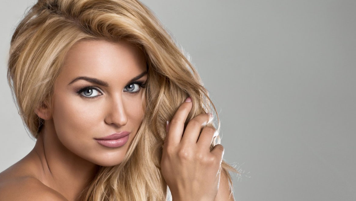 Волосы окрашенные в 3d стиле