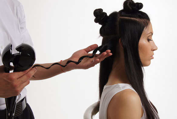 Завивка стайлером