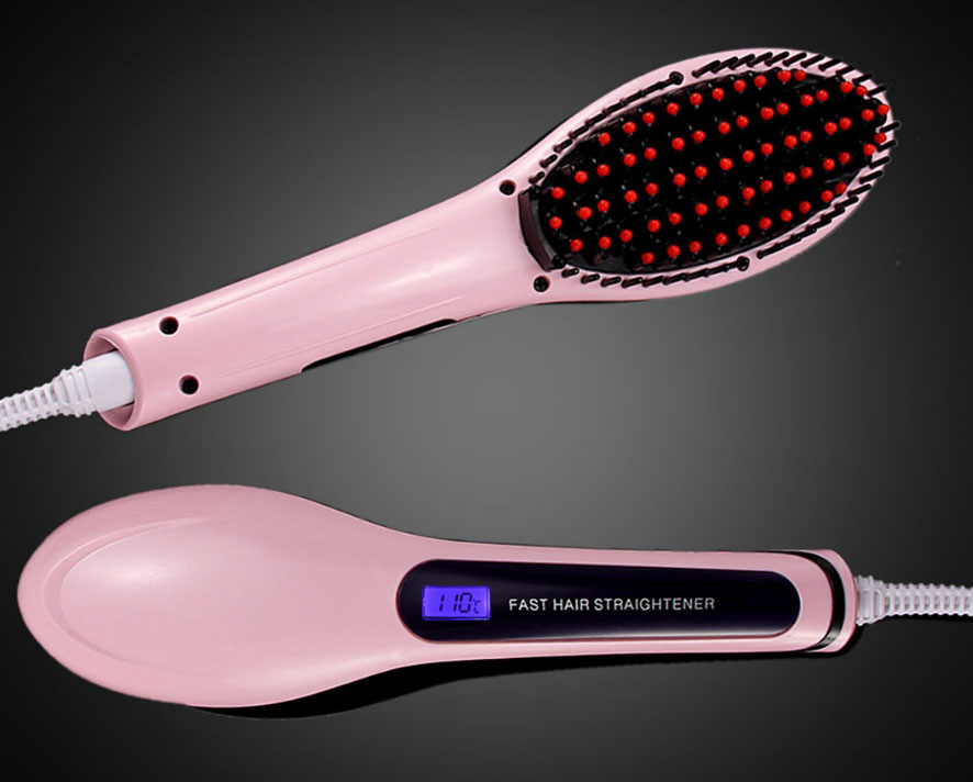 Индикатор на расческе-выпрямителе Fast Hair